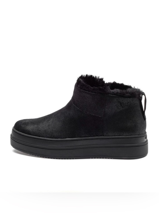 J/SLIDES Shoes - NWT J/SLIDES NIA Black Metallic Brushed Suede